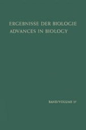 book Ergebnisse der Biologie / Advances in Biology