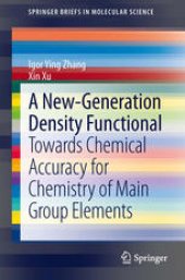 book A New-Generation Density Functional: Towards Chemical Accuracy for Chemistry of Main Group Elements