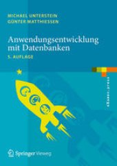 book Anwendungsentwicklung mit Datenbanken