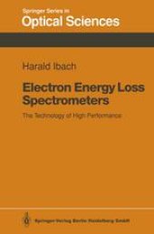 book Electron Energy Loss Spectrometers: The Technology of High Performance