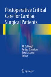 book Postoperative Critical Care for Cardiac Surgical Patients