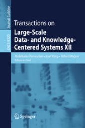 book Transactions on Large-Scale Data- and Knowledge-Centered Systems XII