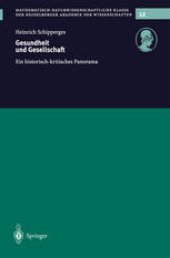 book Gesundheit und Gesellschaft: Ein historisch-kritisches Panorama