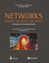 book Networks: Internet · Telephony · Multimedia