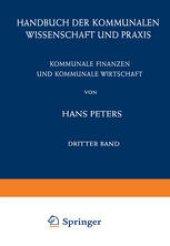 book Kommunale Finanzen und Kommunale Wirtschaft