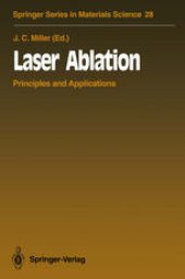 book Laser Ablation: Principles and Applications