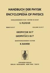 book Geophysik III / Geophysics III