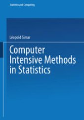 book Computer Intensive Methods in Statistics