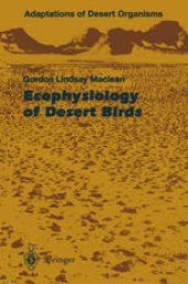 book Ecophysiology of Desert Birds