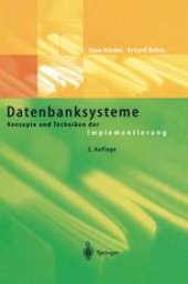 book Datenbanksysteme: Konzepte und Techniken der Implementierung