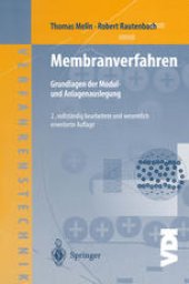 book Membranverfahren: Grundlagen der Modul- und Anlagenauslegung