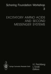 book Excitatory Amino Acids and Second Messenger Systems