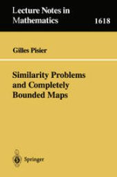 book Similarity Problems and Completely Bounded Maps