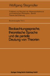 book Beobachtungssprache, theoretische Sprache und die partielle Deutung von Theorien: Diskussion von Carnaps Signifikanzkriterium für theoretische Terme der Zusammenbruch der Signifikanzidee Funktionelle Ersetzung theoretischer Begriffe: Das Theorem von Craig