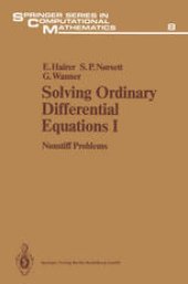 book Solving Ordinary Differential Equations I: Nonstiff Problems