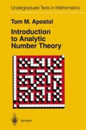 book Introduction to Analytic Number Theory