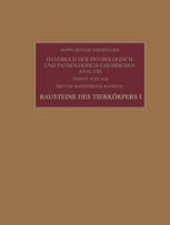 book Bausteine des Tierkörpers I