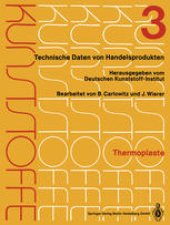 book Thermoplaste: Merkblätter 805–1200