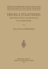 book Hegels Staatsidee