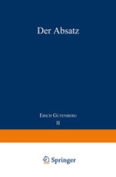 book Der Absatz