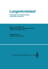 book Lungenkreislauf: Physiologie und Pathophysiologie funktioneller Abschnitte