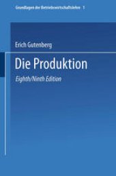 book Die Produktion