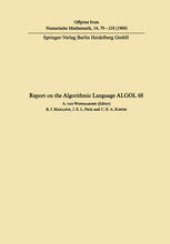 book Report on the Algorithmic Language ALGOL 68