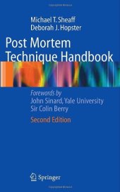 book Post Mortem Technique Handbook