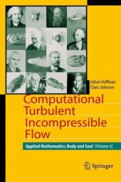 book Computational Turbulent Oncompressible Flow