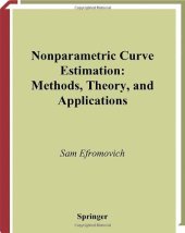 book Nonparametric Curve Estimation Methods Theory and Applications