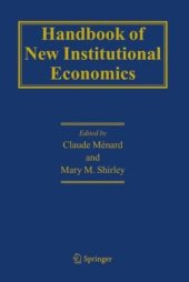 book Handbook of New Institutional Economics