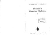 book Elements de geometrie algebrique