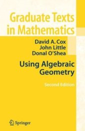 book Using Algebraic Geometry