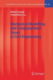 book Mechanical model and computational issues in civil engineering