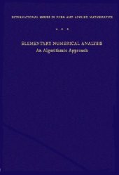 book G - Elementary Numerical Analysis