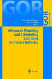 book Advanced Planning and Scheduling Solutions in Process Industry 