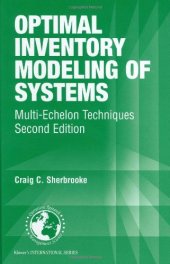 book Optimal Inventory Mode of Systems Multi Echelon Techniques