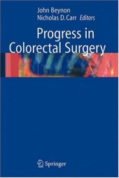 book Progress in Colorectal Surgery