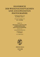 book Wissenschaftliche Anwendungen der Photographie: Zweiter Teil Mikrophotographie