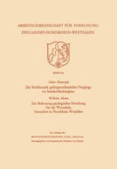 book Die Problematik gebirgsmechanischer Vorgänge im Steinkohlenbergbau