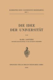 book Die Idee der Universität