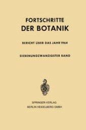 book Fortschritte der Botanik: Siebenundzwanzigster Band