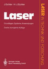 book Laser: Grundlagen · Systeme · Anwendungen