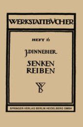 book Senken und Reiben