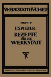 book Rezepte für die Werkstatt