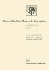 book Welteroberung und Weltfriede im Wirken Alexanders d. Gr.