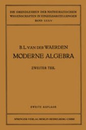 book Moderne Algebra