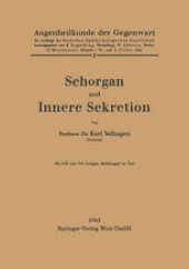 book Sehorgan und Innere Sekretion