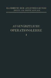 book Augenärztliche Operationslehre