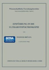 book Einführung in die Ultrarotspektroskopie